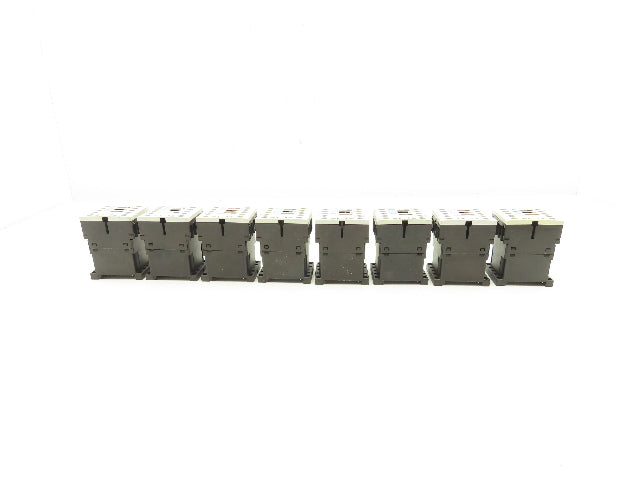 Siemens 3RT1016-1BB41 Contactor 24VDC Coil 9A 400VAC 4kW 3Pole Lot Of 8
