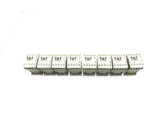 Siemens 3RT1016-1BB41 Contactor 24VDC Coil 9A 400VAC 4kW 3Pole Lot Of 8