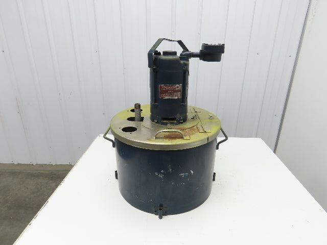 Graymills Superflo Vertical Centrifugal Pump 12 Gal Pail 1/2Hp 115V/230V 1PH