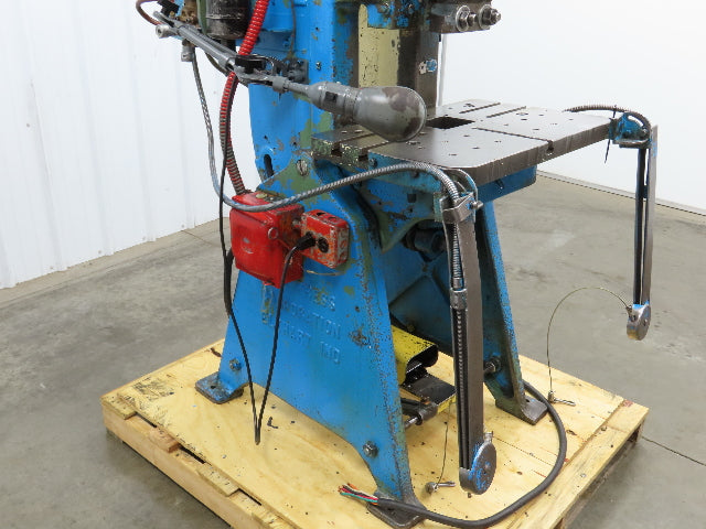 L&J No 2 Mechanical OBI Punch Press 18 Ton 2" Stroke 6" Throat 1.5Hp 3Ph
