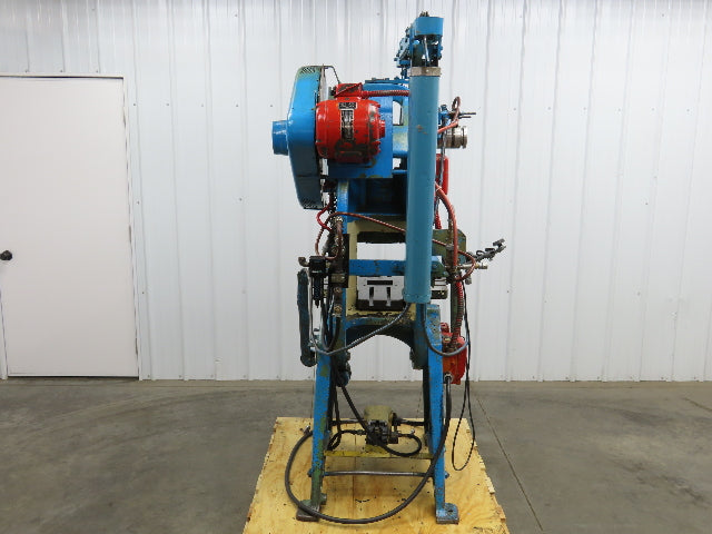 L&J No 2 Mechanical OBI Punch Press 18 Ton 2" Stroke 6" Throat 1.5Hp 3Ph