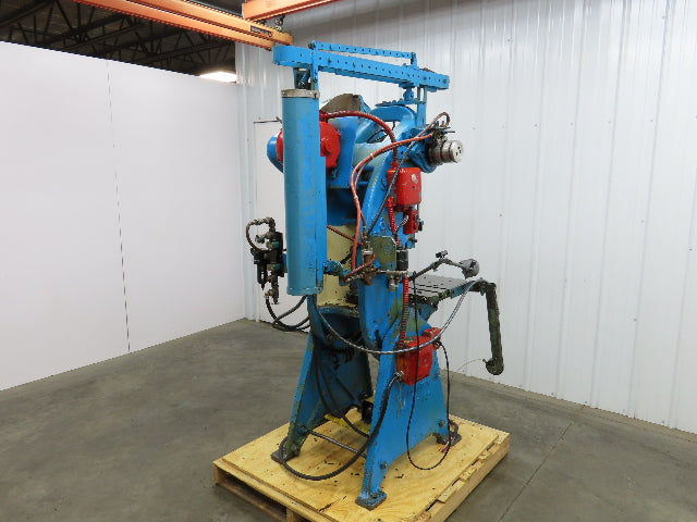 L&J No 2 Mechanical OBI Punch Press 18 Ton 2" Stroke 6" Throat 1.5Hp 3Ph