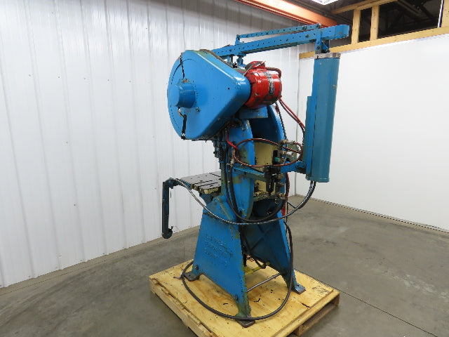 L&J No 2 Mechanical OBI Punch Press 18 Ton 2" Stroke 6" Throat 1.5Hp 3Ph