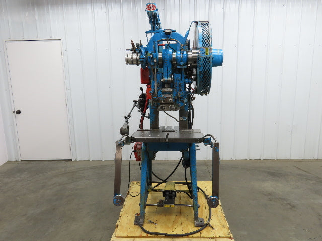 L&J No 2 Mechanical OBI Punch Press 18 Ton 2" Stroke 6" Throat 1.5Hp 3Ph