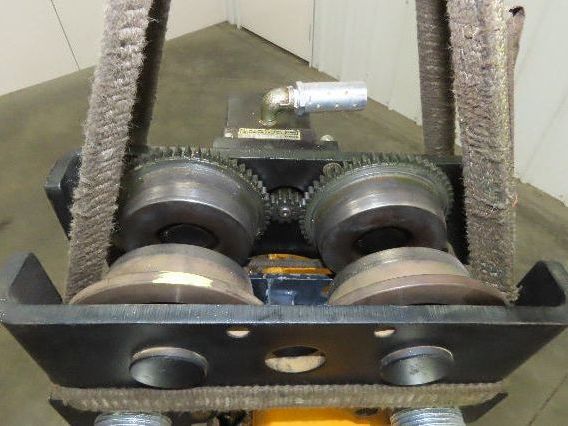 Ingersoll Rand HL2000 2 Ton 4000Lb Pneumatic Air Hoist 16' Lift w/Power Trolley