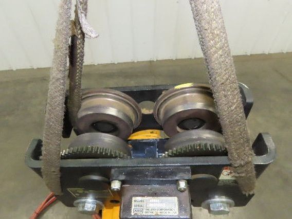 Ingersoll Rand HL2000 2 Ton 4000Lb Pneumatic Air Hoist 16' Lift w/Power Trolley