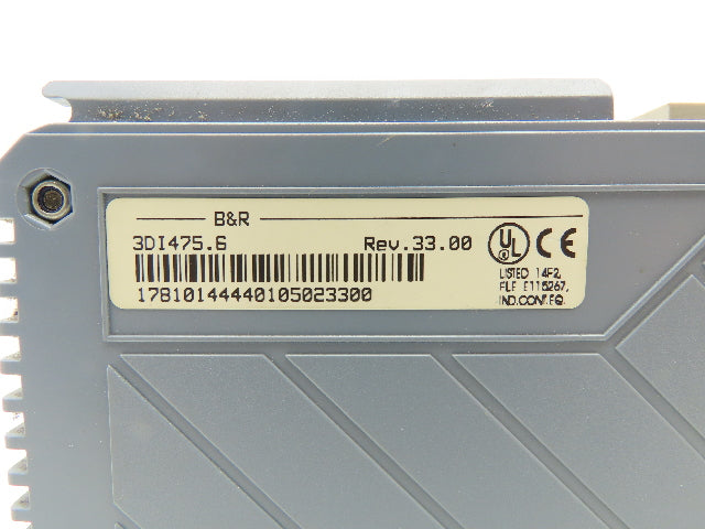 B&R 3DI475.6 Digital Input Module Sink/Source 16 Point 24VDC REV 33.00