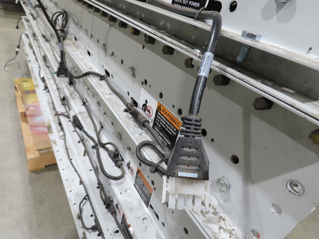 Hytrol 190E24 40"x 68' Accumulation Roller Conveyor 37"BF 24V O-Ring Drive E24i