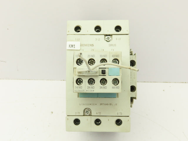 Siemens 3RT1045-1BB40 Sirius Motor Starter Contactor 24vDC Coil