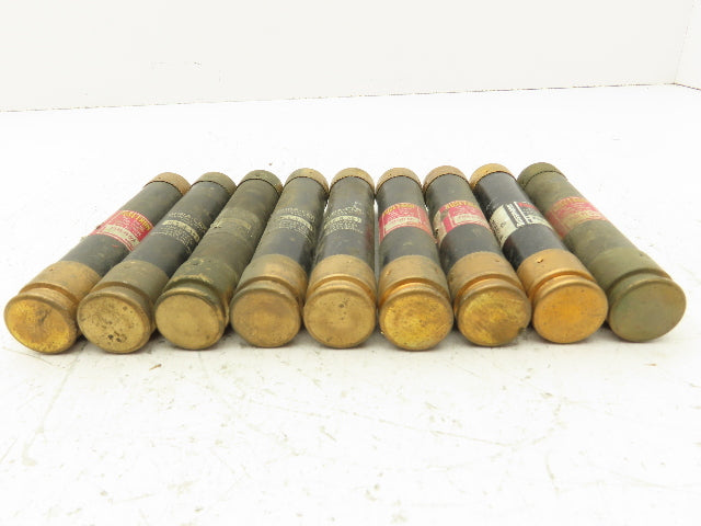 Buss Bussman FRSR50 FRS-R-50 Time Delay Fuse 50Amp RK5 600VAC 300VDC Lot of 9
