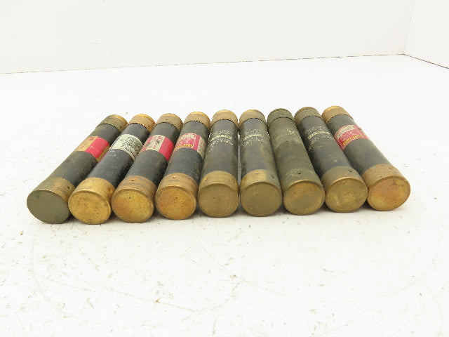 Buss Bussman FRSR50 FRS-R-50 Time Delay Fuse 50Amp RK5 600VAC 300VDC Lot of 9