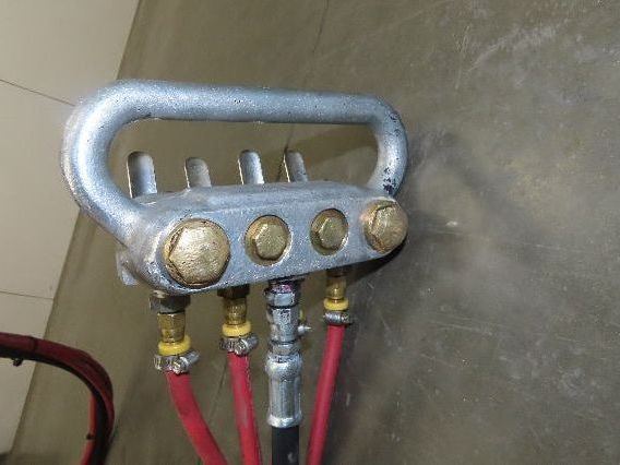 Ingersoll Rand HL200QK 2 Ton 4000Lb Pneumatic Air Hoist 11' 8"Lift Power Trolley