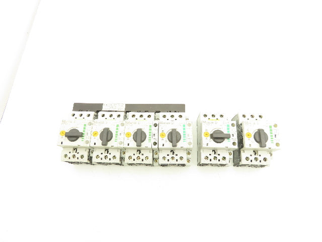 Moeller PKZMO-1 Manual Motor Starter 1A 600VAC 3PH 1/2HP Lot Of 6