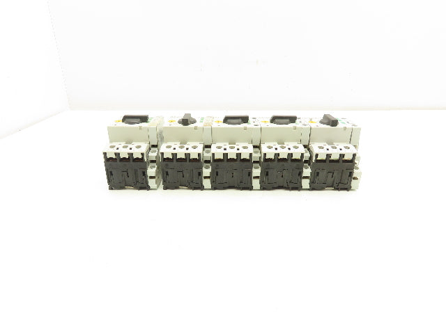 Moeller PKZMO63 PKZM0-6.3 Manual Motor Starter 6.3A 600VAC 3PH Lot Of 5