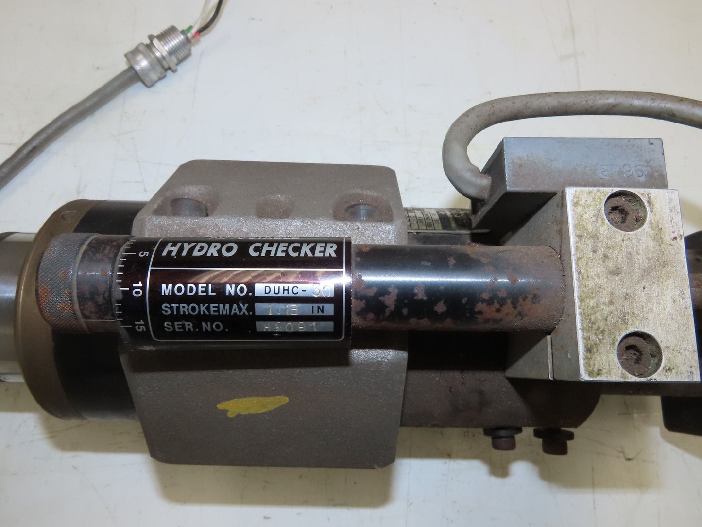Drillunit DUSDS 810STP Drill Unit 3.93" Stroke 800 RPM w/Adj Hydro Checker