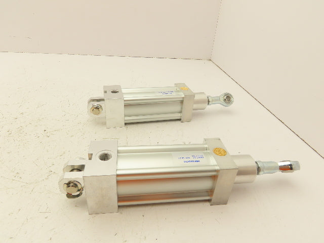 Hekomatic 00027-41 Pneumatic Cylinder Push Spring Return Lot of 2