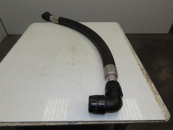 Transair 2.5"x 60" Flexible Air Hose Aluminum Pipe Fitting 90° Swivel Elbow DN63