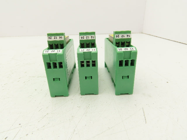 Phoenix Contact PSR-SCF-24UC/URM/2X21 Coupling Relay 24V 250VAC 5A Lot of 3