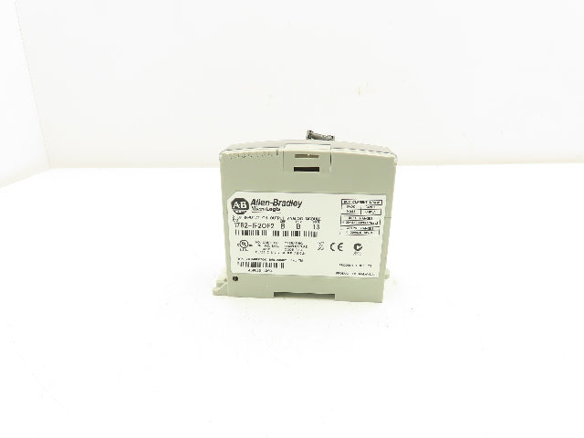 Allen Bradley 1762-IF2OF2 MicroLogix 1200 Analog I/O Module Ser B Rev B FRN 1.3