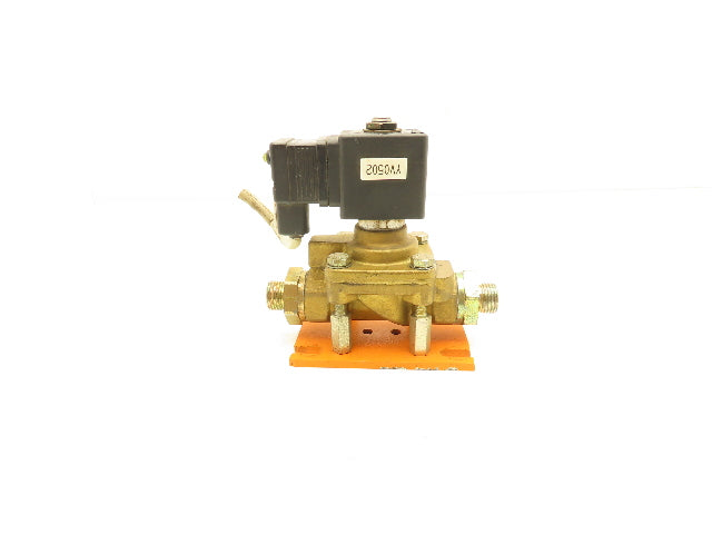 Parker 321H2522 Brass Solenoid Valve 2-Way NC G1/2" BSPP 24V 25bar