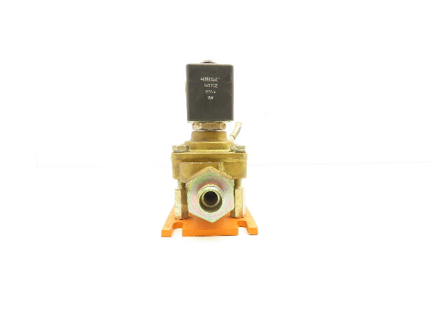 Parker 321H2522 Brass Solenoid Valve 2-Way NC G1/2" BSPP 24V 25bar
