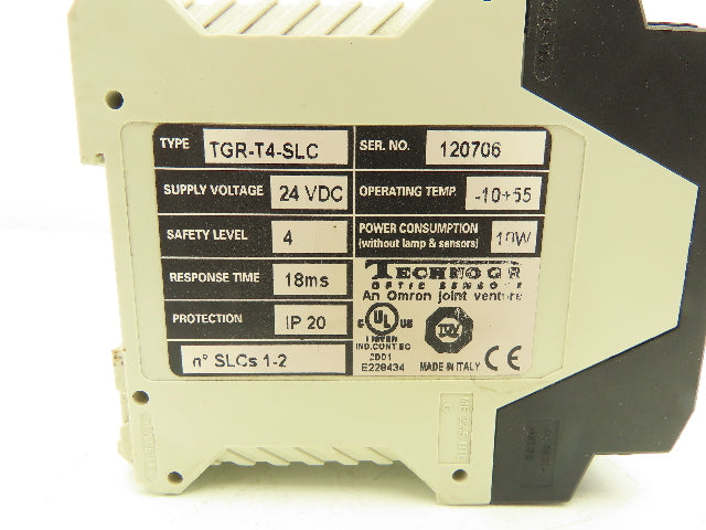 Omron TGR-T4-SLC Controller Muting 24VDC