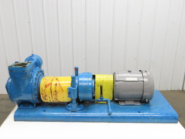 Blackmer XLW3F 3" Sliding Vane Pump Positive Displacement 3Hp 230/460V RH Inlet
