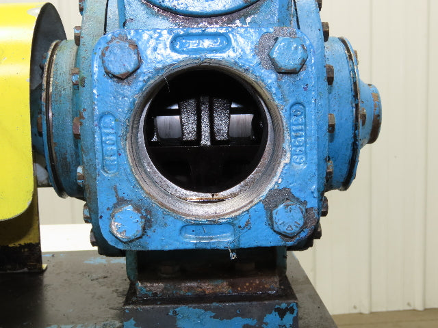 Blackmer XLW3F 3" Sliding Vane Pump Positive Displacement 7.5Hp 230/460V RH