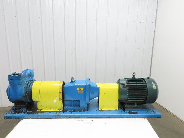 Blackmer XLW3F 3" Sliding Vane Pump Positive Displacement 7.5Hp 230/460V RH
