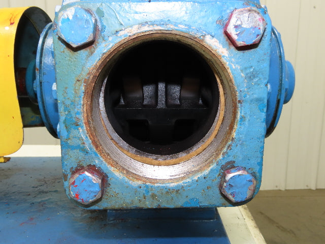 Blackmer XLW3F 3" Sliding Vane Pump Positive Displacement 7.5Hp 230/460V RH
