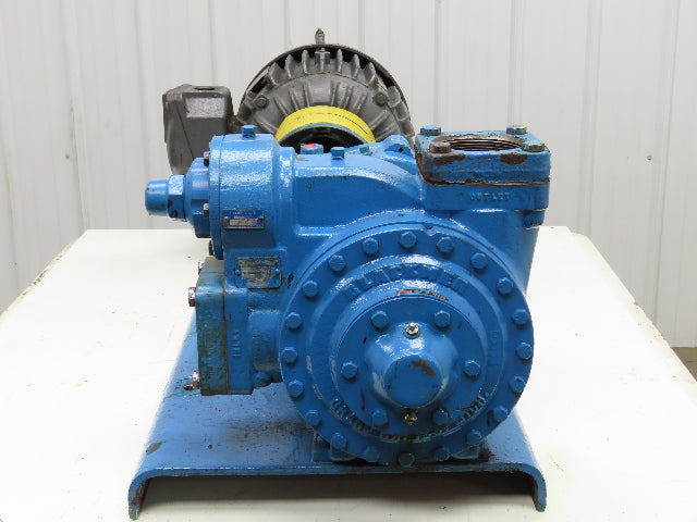 Blackmer XLW3F 3" Sliding Vane Pump Positive Displacement 7.5Hp 230/460V RH