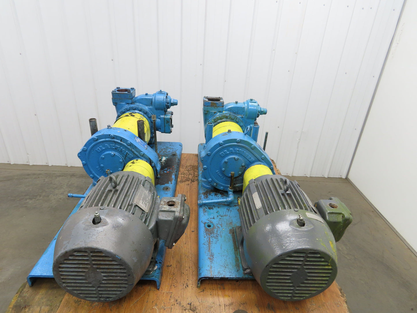 Blackmer XLW3F 3" Sliding Vane Pump Positive Displacement 10Hp 230/460V RH