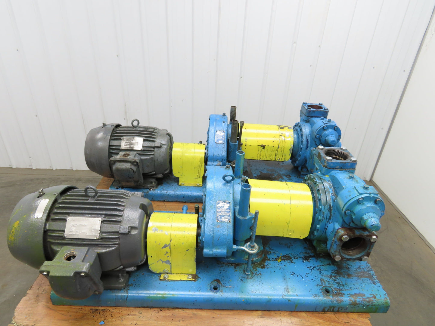 Blackmer XLW3F 3" Sliding Vane Pump Positive Displacement 10Hp 230/460V RH