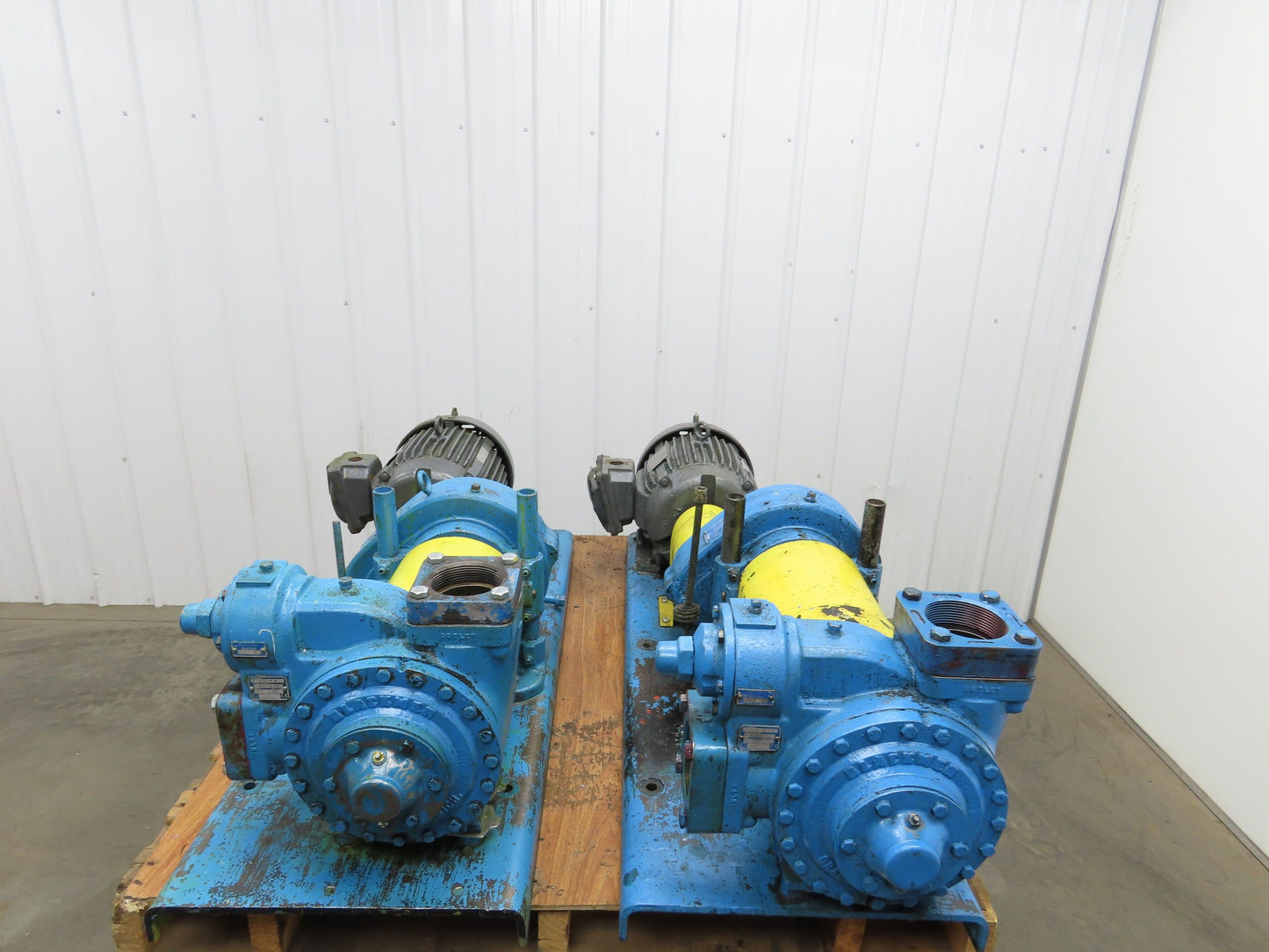 Blackmer XLW3F 3" Sliding Vane Pump Positive Displacement 10Hp 230/460V RH