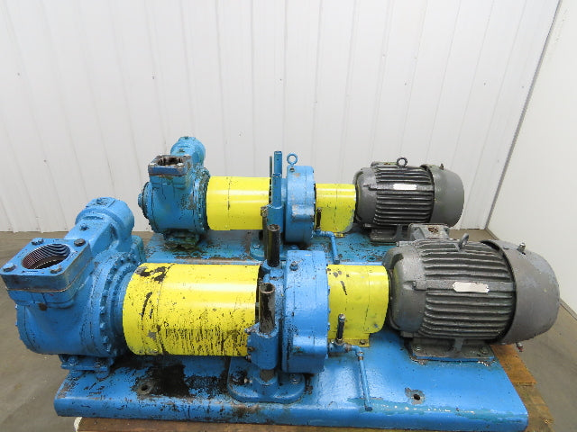 Blackmer XLW3F 3" Sliding Vane Pump Positive Displacement 10Hp 230/460V RH