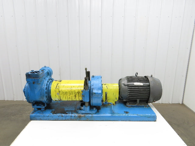 Blackmer XLW3F 3" Sliding Vane Pump Positive Displacement 10Hp 230/460V RH