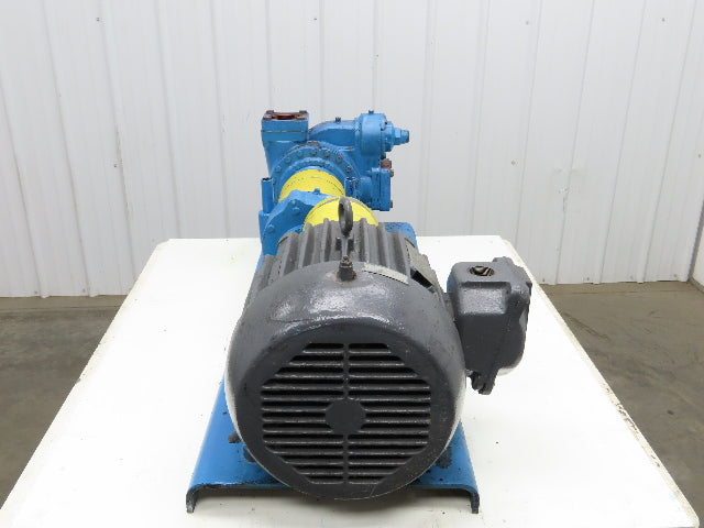 Blackmer XLW3F 3" Sliding Vane Pump Positive Displacement 7.5Hp 230/460V RH