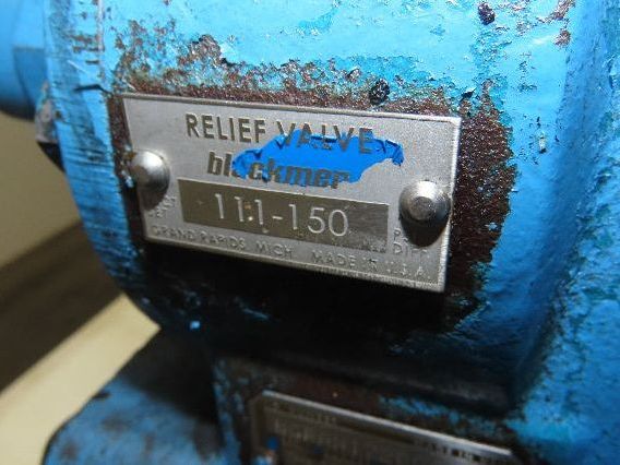 Blackmer XLW3F 3" Sliding Vane Pump Positive Displacement 7.5Hp 230/460V RH