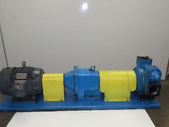 Blackmer XLW3F 3" Sliding Vane Pump Positive Displacement 7.5Hp 230/460V RH