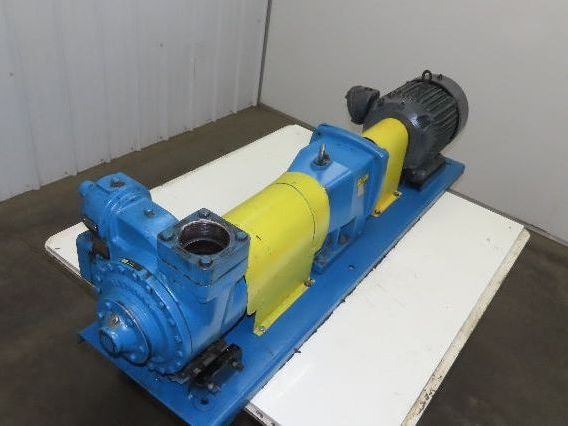 Blackmer XLW3F 3" Sliding Vane Pump Positive Displacement 7.5Hp 230/460V RH