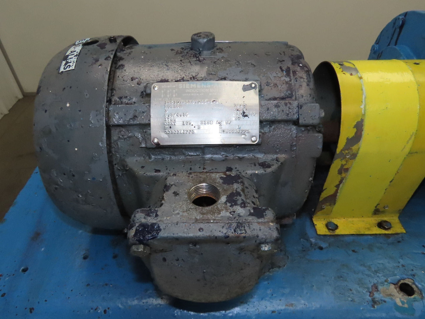 Blackmer XLW3F 3" Sliding Vane Pump Positive Displacement 3Hp 230/460V RH Inlet