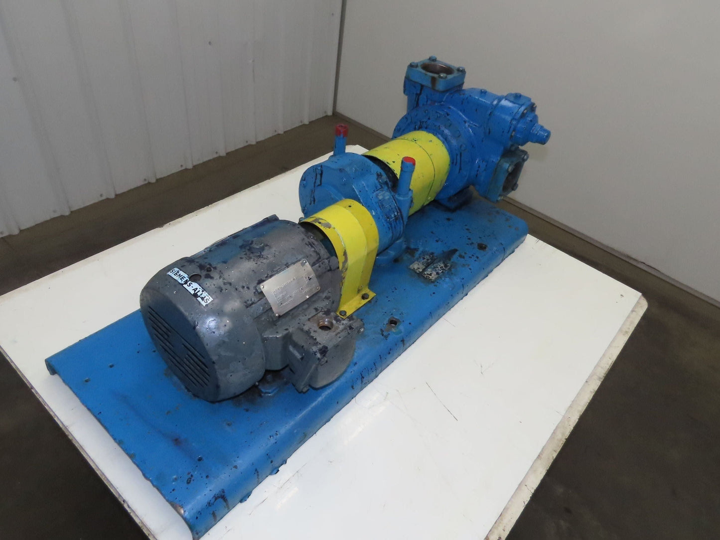 Blackmer XLW3F 3" Sliding Vane Pump Positive Displacement 3Hp 230/460V RH Inlet