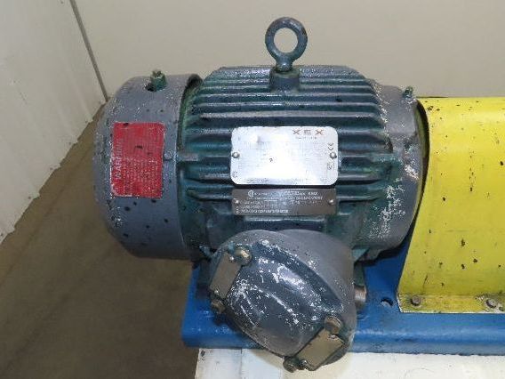 Blackmer XLW2F 2" Sliding Vane Pump Positive Displacement 5Hp 230/460V RH Inlet