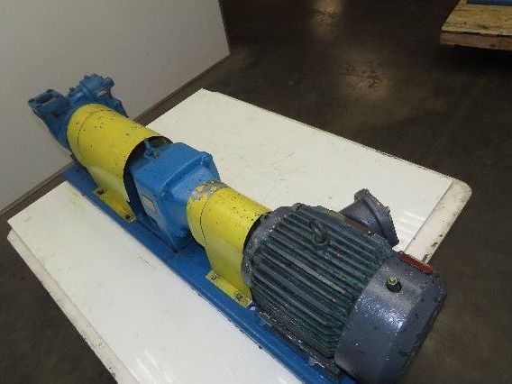 Blackmer XLW2F 2" Sliding Vane Pump Positive Displacement 5Hp 230/460V RH Inlet
