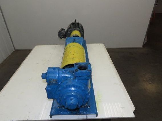 Blackmer XLW2F 2" Sliding Vane Pump Positive Displacement 5Hp 230/460V RH Inlet