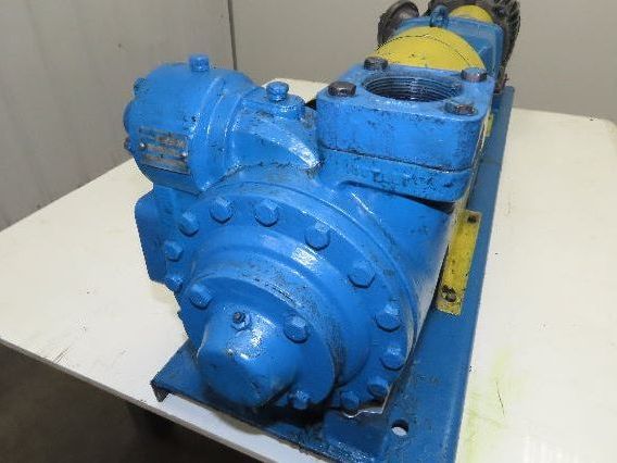 Blackmer XLW2F 2" Sliding Vane Pump Positive Displacement 5Hp 230/460V RH Inlet