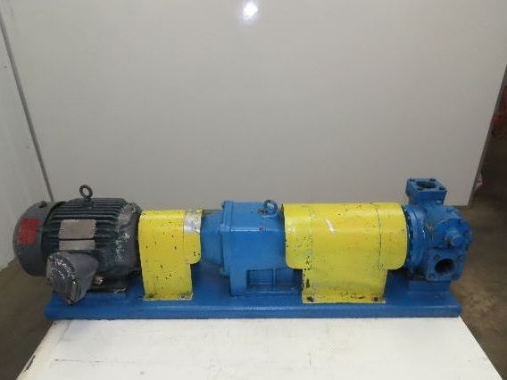 Blackmer XLW2F 2" Sliding Vane Pump Positive Displacement 5Hp 230/460V RH Inlet