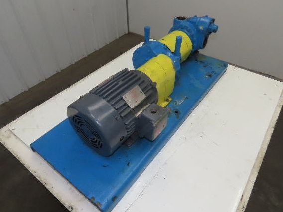 Blackmer XLW2 2" Sliding Vane Pump Positive Displacement 5Hp 230/460V RH Inlet