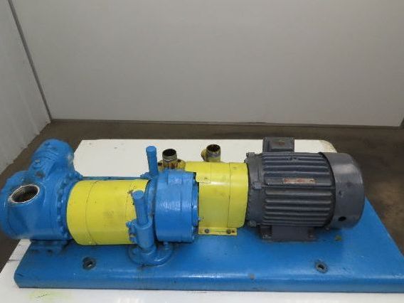 Blackmer XLW2 2" Sliding Vane Pump Positive Displacement 5Hp 230/460V RH Inlet