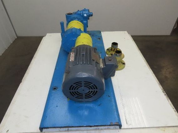 Blackmer XLW2 2" Sliding Vane Pump Positive Displacement 5Hp 230/460V RH Inlet